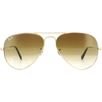 Ray-Ban Zonnebril Aviator 3025 001/51 Goudbruin Fade