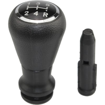Bouton de changement de vitesse à 5 vitesses noir