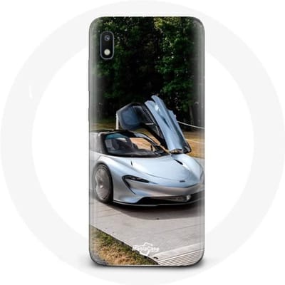 Case voor Samsung Galaxy A10 Formule 1 McLaren Car Grijs grijs