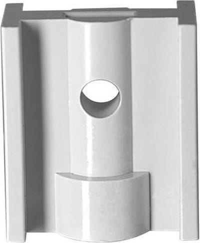 Klemnok pvc voor ophangbeugel M6