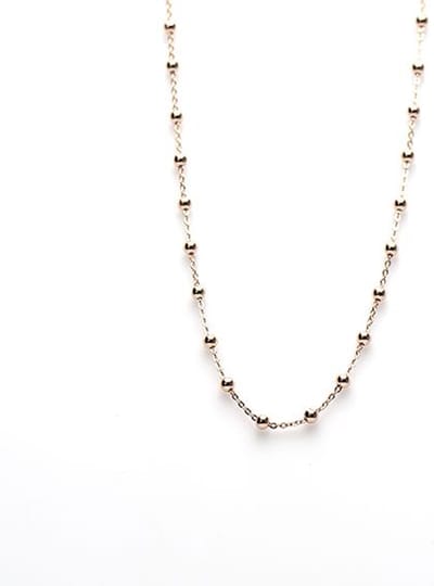 Karma Ketting Dots | Rosé