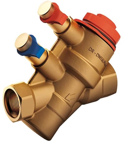 Flamco NexusValve Vivax DN20H 3/4 inch 835-2.221 l/h m.Meßnippeln, MN80597.005