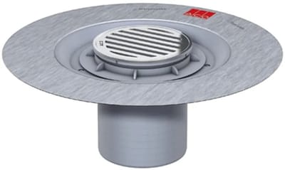ACO Easy-Flow Opzetstuk D136/ ABS/Raam/Sleufrooster V2A los, 5141.32.00