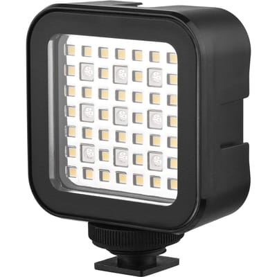 30m/98ft Waterdichte RGB LED Videolamp Draagbare Mini Cameralamp 5500K Kleurtemperatuur Dimbaar