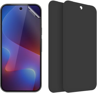 kwmobile 3x Beschermfolie voor Google Pixel 9a Folie – Schermbeschermer Privacy Screen Protector – Privacyfolie voor smartphones