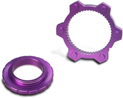 Fiets Naaf Adapter - Schijfrem Onderdeel - Remmen Verbeteren - Sterke Aluminiumlegering - 52mm x 10.3mm - Plating Kleur