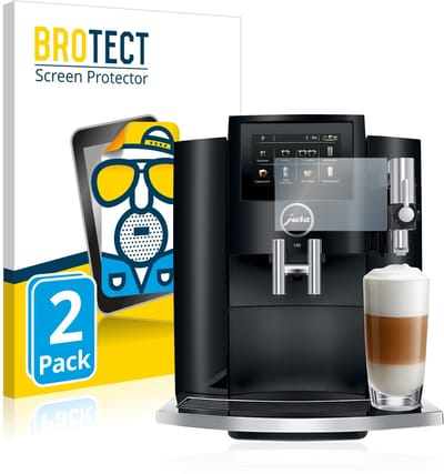 BROTECT - Screenprotector voor Jura S8 - Folie Beschermfolie matte 2 Stuks