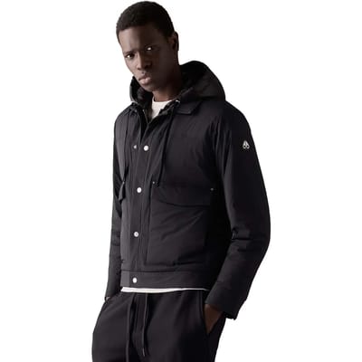 Hooded jacket Moose Knuckles Brixton Trucker