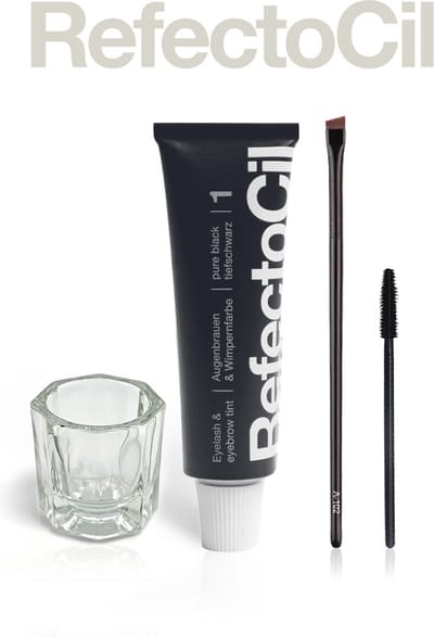 Refectocil Wimper, Wenkbrauw & Baard Verf Kit Zonder Oxidant Nr 1 Zwart