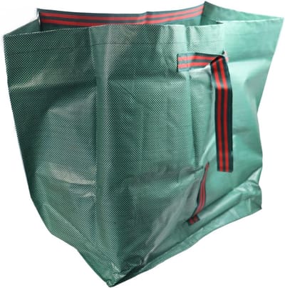 Bladzak Tuintas - Grofvuil Zak - Tuinonderhoud - Duurzaam PP Materiaal - 270 Liter Inhoud - Groen