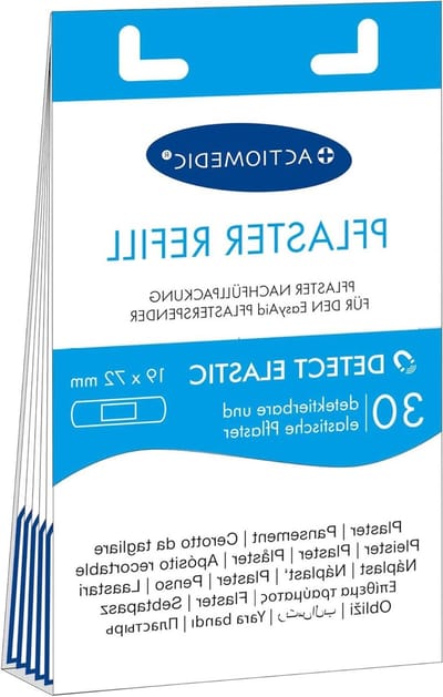 Detectie Pleisters - Voedselveiligheid Pleisters - Voedselverwerking - Metaal Detecteerbaar - 30 Stuks - Blauw