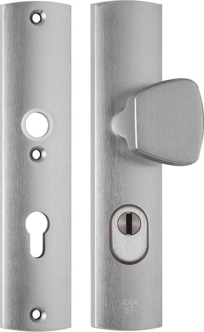 AXA 6665 Veiligheidsbeslag Curve Plus S-knop PC72 anti-kerntrek F1 - 6665-51-11/72