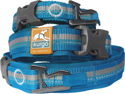 Kurgo Rsg Halsband Blauw-s 36cm - Hond - Animal Boulevard - K01959 - Blauw