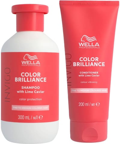 Wella - Color Brilliance Fine Hair Duo Set - 300+200ml