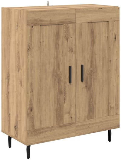 vidaXL - Dressoir - Artisan - Eiken - 69,5 - x - 34 - x - 90 - cm