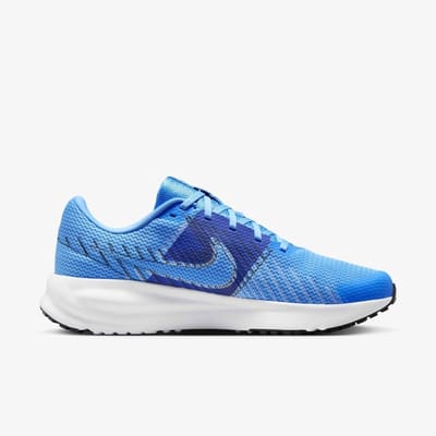 Nike Run Defy - Maat 40 - University Blue/Wit/Zwart/Blue Void / Blauw Wit - Run Defy - Lifestyle - Heren Sneakers voor Mannen - Doos zonder deksel