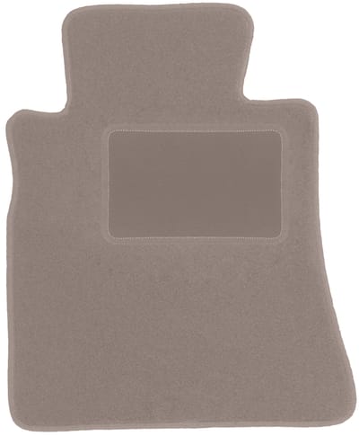 Beige bestuurdersmat voor: Mercedes SD W126 sedan (1979-1991)