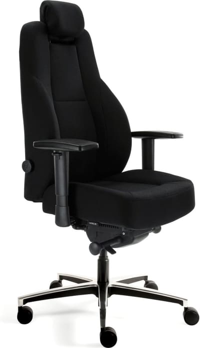 Workliving Delta-2 Mirage - Ergonomische 24-uurs Bureaustoel 200 kg