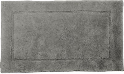 Casilin Badmat Antislip 60x100cm Orlando - Waterabsorberende Badkamermat - Wasbaar en Sneldrogend - Voor Douche en Bad - Hoogpolig - Acryl - Rechthoek - Grijs, Mouse