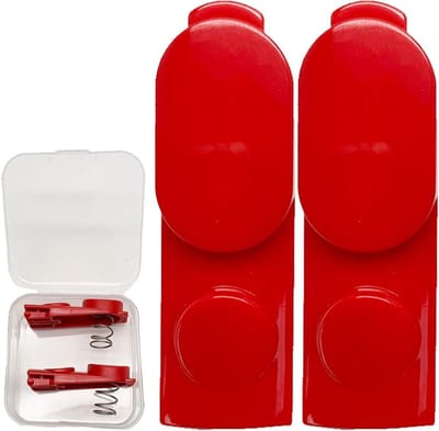 2 stuks vergrendelingsknoppen met clip voor stofzuiger, reserveonderdelen voor V6, V7, V8, V10, V11, V15, duurzame accessoires, eenvoudige installatie en vervangingen