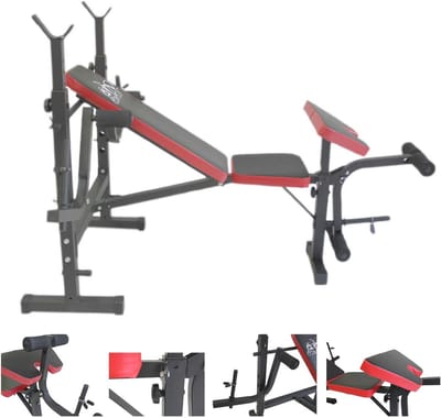 Multifunctionele bank voor thuisfitness - Ideaal voor buikspieren, billen en polpacci