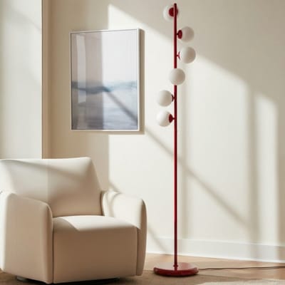 Bamyum Aurion hanglamp, Moderne stijl, Ø37 cm, goudkleurig metalen lamp