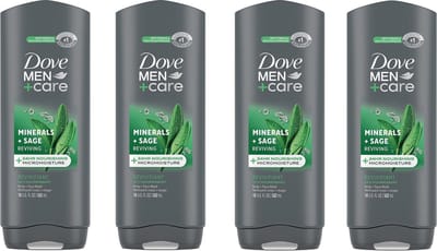 Dove Douchegel Minerals + Sage 4 x 400 ml