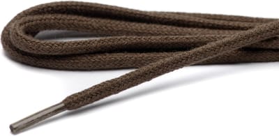 ARIESZZZ - Schoenveters - Donkerbruin - Dun Rond - 90 cm - 3 mm - 5-7 gaatjes