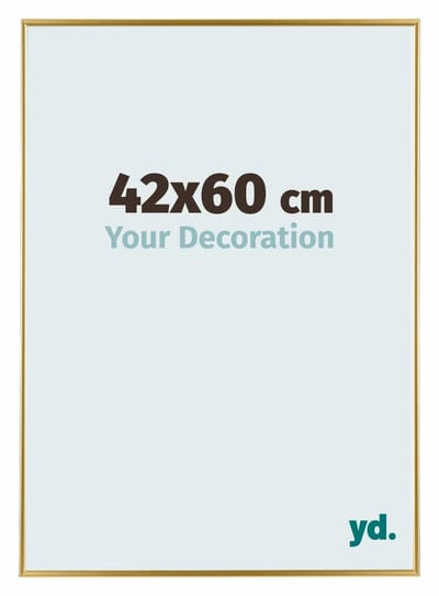 Your Decoration - Fotolijst 42x60 cm - Kunststof - Goud - Evry