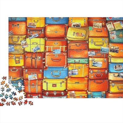 Papier Puzzel - 1000 Stukjes - Familie Ontspanning - Gerecycled Materiaal - 70 x 50 cm - Kleurrijk