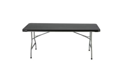 Lifetime - buffettafel Heavy Duty - 180 cm - zwart - extra sterk - stapelbaar