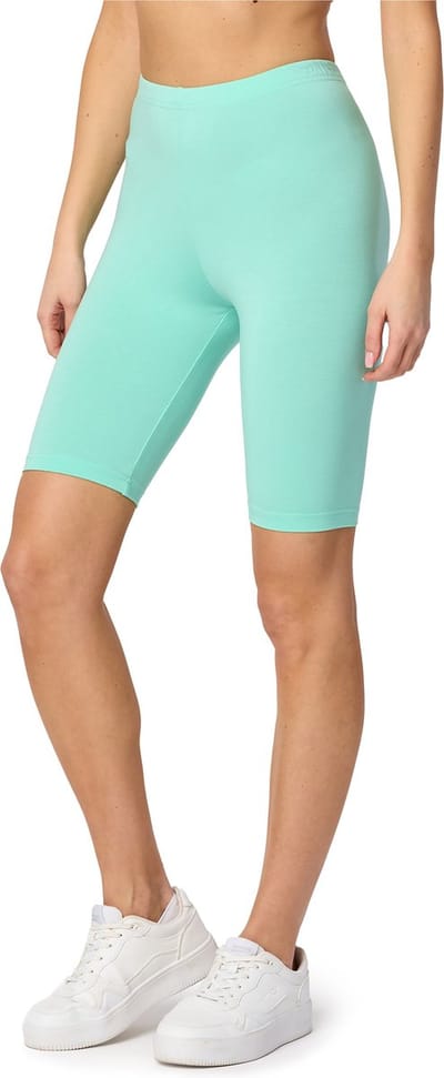 Bellivalini BLV-BLV50-149-LE Dames Leggings - Sport - Vrijetijdsbroek - Kort - Viscose - Sporbroek - Yogabroek - Munt _ XS
