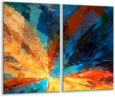 TMK ArtDeko - Snijplank van Gehard Glas - 30x52cm - Veilige Randen - Antislip