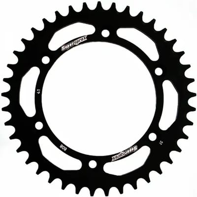 Aluminium motorfiets tandwieltje Supersprox RAL-808:41