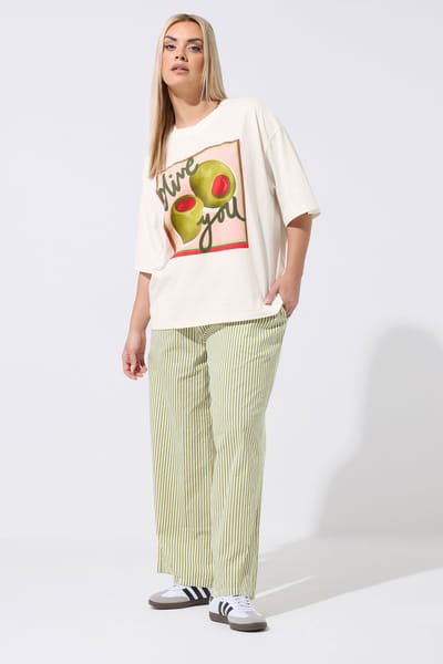 Limited Collection Ivoorwit 'Olive You' Tshirt Size 42
