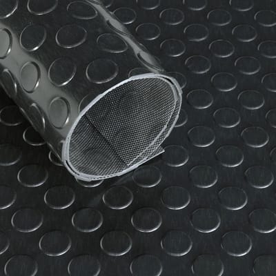 IVOL Ultra Grip PVC noppenmat 120 cm - Per strekkende meter - Zwart