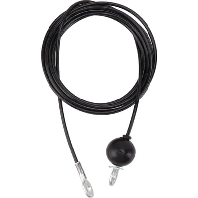 Câble de poulie de fitness, câble de remplacement pour salle de sport à domicile, câble en acier robuste, équipement de salle de sport à domicile 5m / 16.4ft