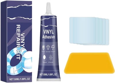 Thijox - Professionele opblaasbare reparatieset - Waterdicht materiaal voor boten, luchtbedden, zwembaden, PE, 2026, ideaal voor camping en buitenspor