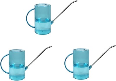 Gieter Set - Waterkannetjes Planten - Planten Water Geven - Lange Nauwe Uitloop - 3 stuks 1.5 liter - Blauw