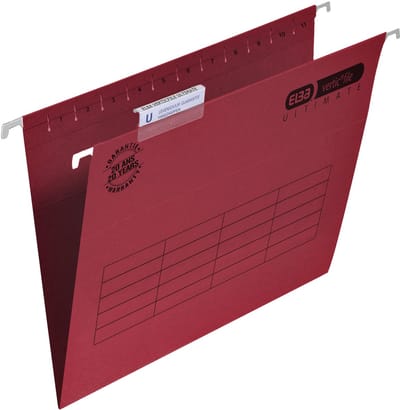Elba hangmappen voor laden Verticfile Ultimate rood