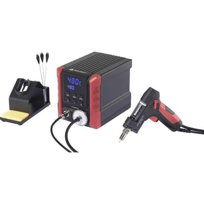 TOOLCRAFT TC-8955 Desoldeerstation Digitaal 150 W 300 - 480 °C Incl. desoldeerzuigpomp
