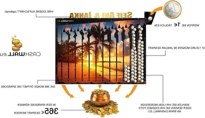 Spaarpot Jaaruitdaging - Muntpot Geld Besparen - Geld Besparen - Niet Te Openen Tot Vol - 70x50cm - BMW
