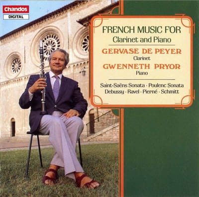 Gwenneth Pryor & Gervase de Peyer - French Music For Clarinet & Piano (CD)