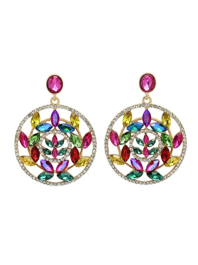 AVANT-GARDE PARIS Diva Elegant Hollow Floral Drop Earrings - Goudkleurig - 1 stuk - Lichtgewicht en verfijnd ontwerp
