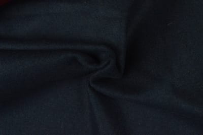 10 meter wol stof op rol - Marineblauw - 78% Polyester / 22% Wol
