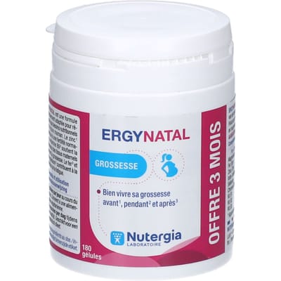 Nutergia Ergynatal 180 Capsules