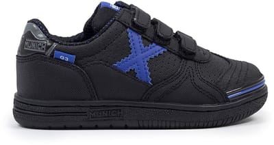 Munich G-3 Velcro 443 Zaalschoenen Zwart EU 26