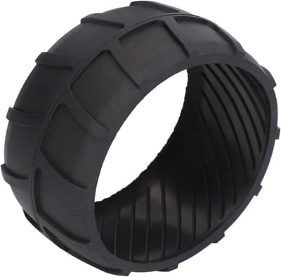 Rubber Bescherming voor Voorwielen van Robotmaaiers, Geschikt voor 90 mm Diameter en 44 mm Breedte, Duurzaam en Compatibel met Diverse Modellen