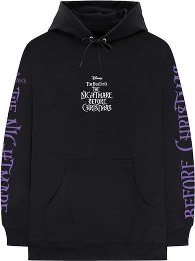 Disney The Nightmare Before Christmas - Jumbo Hoodie/trui - S - Zwart