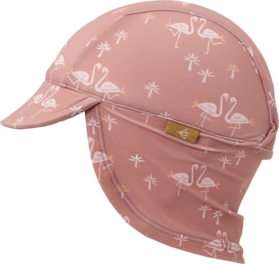 Fresk UV 50+ Zonnehoed voor kinderen 86 – Beschermende Reishoed – Hoofdbescherming Meisjes - Oudroze - Flamingo